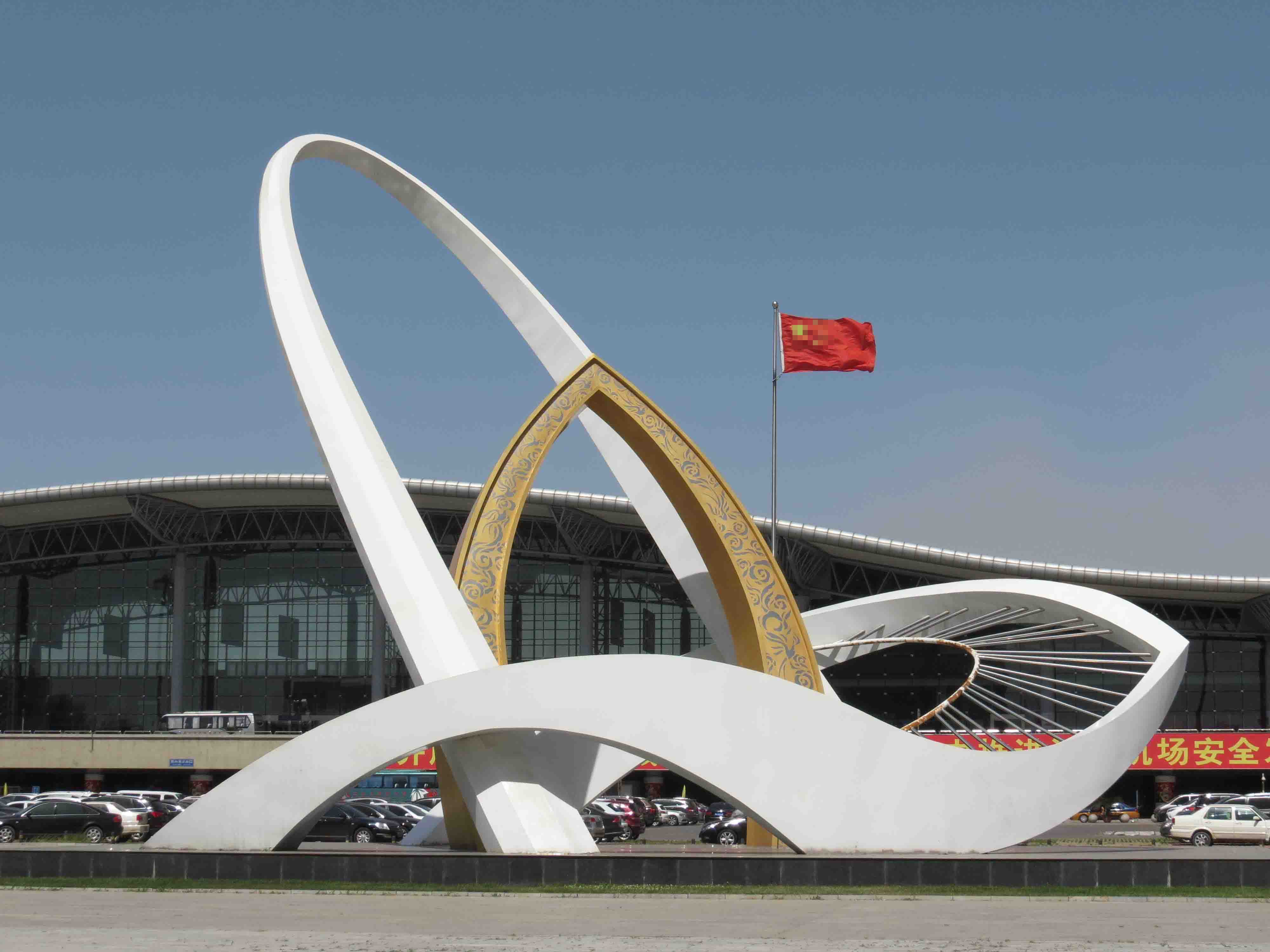 大型機(jī)場(chǎng)雕塑，大型廣場(chǎng)雕塑，機(jī)場(chǎng)廣場(chǎng)雕塑